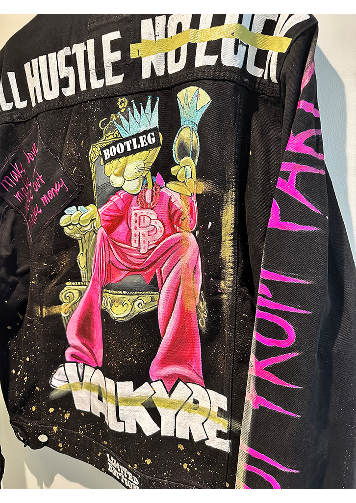 ALL HUSTLE NO LUCK - PINK PANTHER - VALKYRE JACKET 