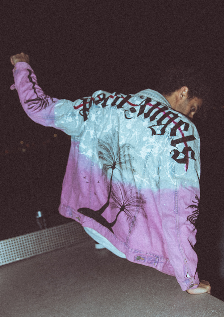 THIS IS NOT PALM ANGELS TIE V1 DYE VALKYRE JACKET