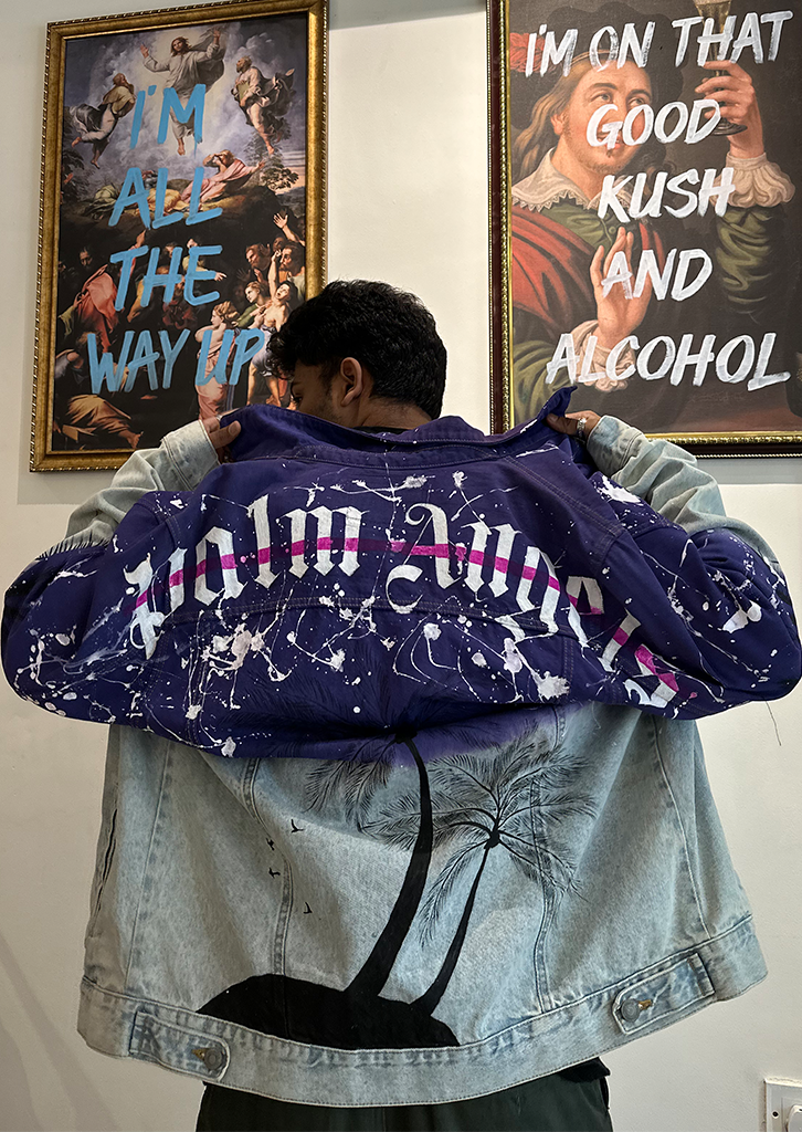 THIS IS NOT PALM ANGELS TIE V2 DYE VALKYRE JACKET