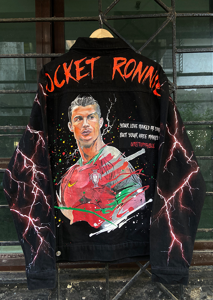 Cristiano Ronaldo 'ROCKET RONNIE' VALKYRE JACKET